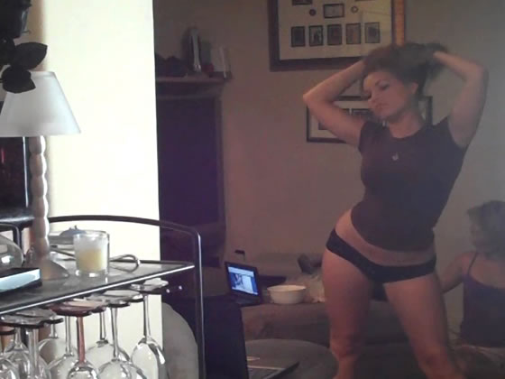Booty Shorts On Cam