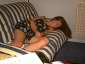 drunk girl passed out on couch