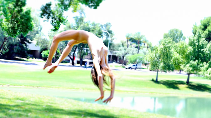 Kourtney Scarlett Nude Gymnast 1 Video