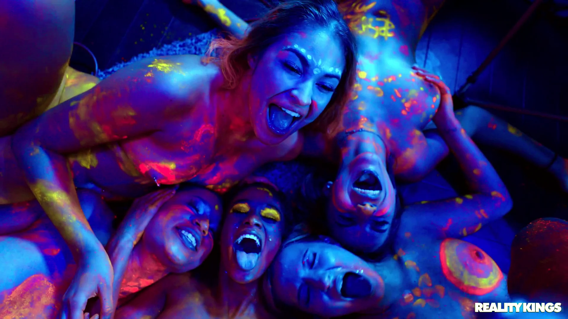 Project DTF Season 2 Bouncy Bang Black Light Bye-Bye Group Sex Orgy pic