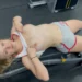 Kylie Shay Busty Blonde Babe Working Out & Flashing Her Perky Tits